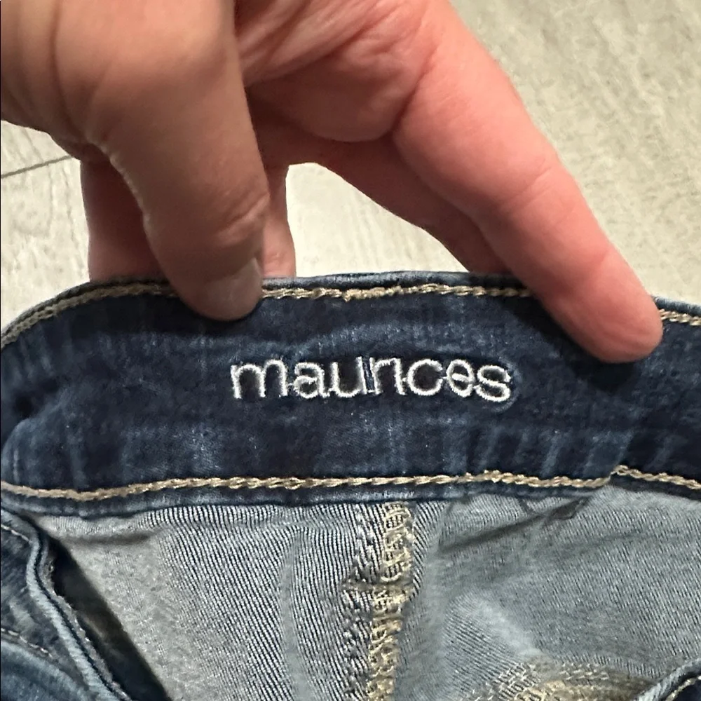 NWOT Maurice’s Dark Blue Skinny Jeans size XXL-Long - Picture 9 of 9